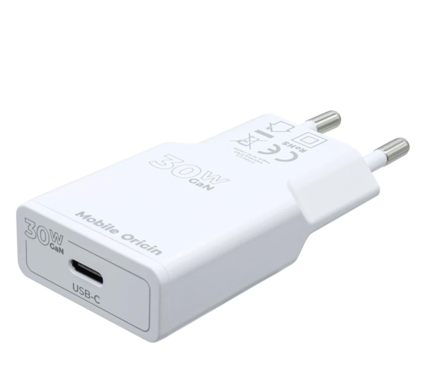 Mobile Origin GaN 30W Slim Charger MO17 USB-C white - 1485291 - zdjęcie